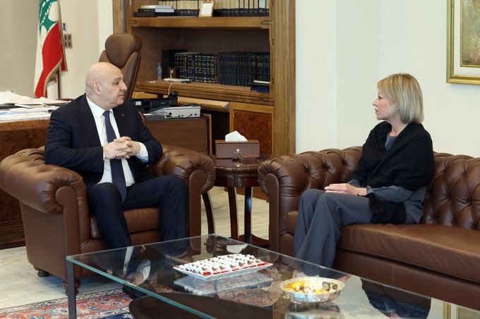 التطورات الأمنية والعسكرية بين عون وبلاسخارت