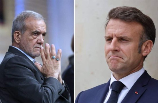 بزشكيان لماكرون: الدبلوماسية هي المسار المفضل لحل النزاعات