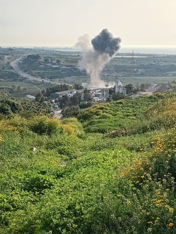 غارة على محيط جسر القاسمية