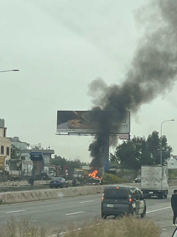 استهداف سيارتين منذ الصباح على السعديات والجية