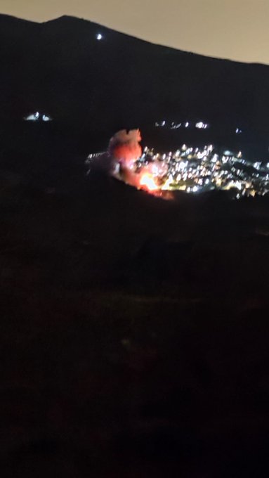 غارة إسرائيلية على بلدة الهبارية في قضاء حاصبيا