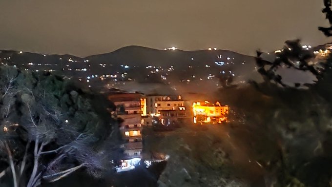 غارة إسرائيلية استهدفت وسط مدينة النبطية