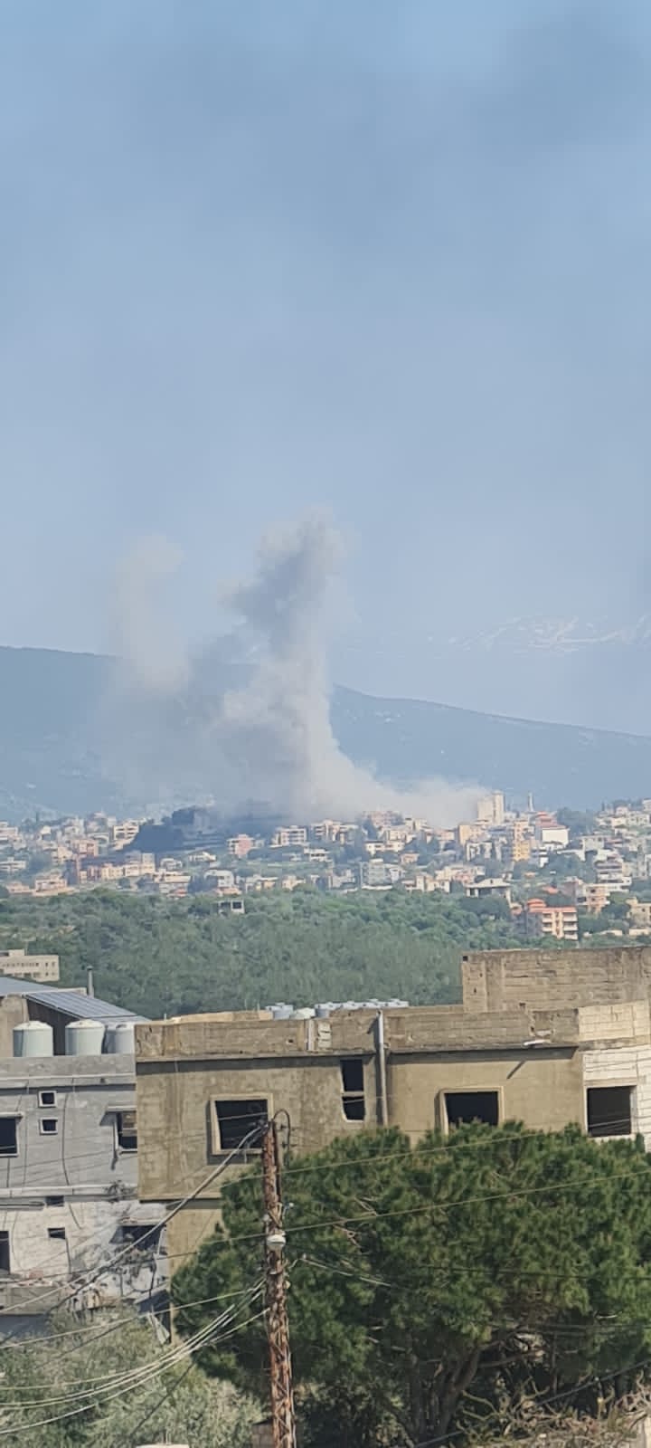 غارة على دير الزهراني