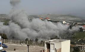 غارة إسرائيلية ثانية استهدفت بلدة دبين بالتزامن مع قصف مدفعي