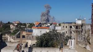 غارات على باريش وجويا وجبشيت