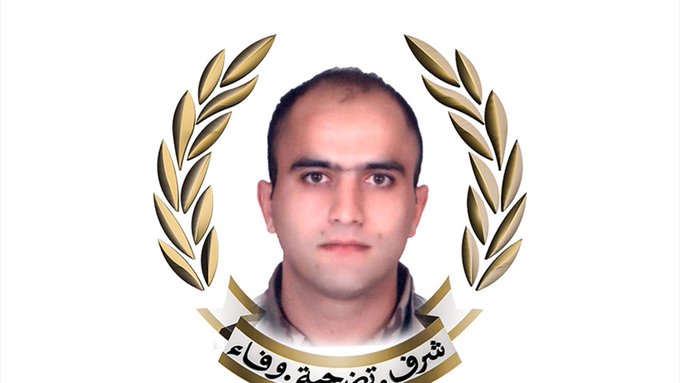 قيادة الجيش نعت الرقيب الشهيد بلال خالد