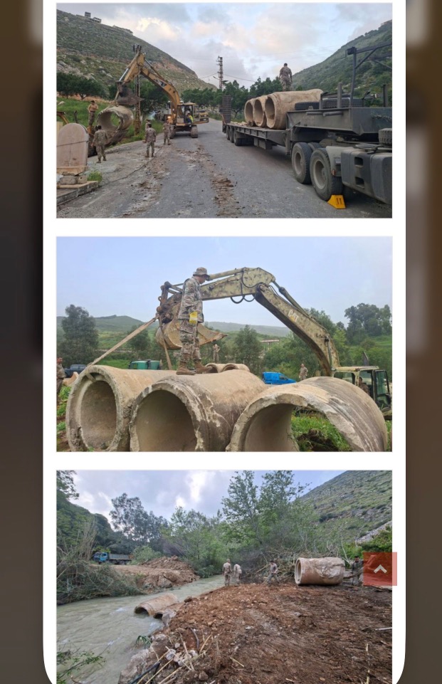 الجيش يفتح طريق الخردلي - النبطية بالكامل وجسر برج رحال بشكل جزئي ويعمل على فتح جسر طيرفلسيه في صور بعد تعرُّضها لاعتداء إسرائيلي