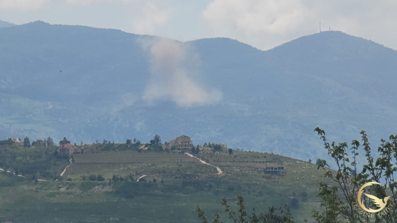 أفاد مراسل جزين تحكي لطف الله ضاهر عن تفجير الآن في مزرعة بسطرة وشانوح فوق مزرعة حلتا