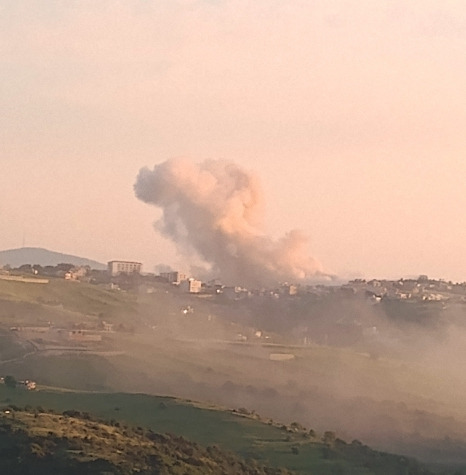 تفجير للعدو مع قصف مدفعي يستهدف بلدة حولا وتفجيران كبيران في الخيام والطيبة