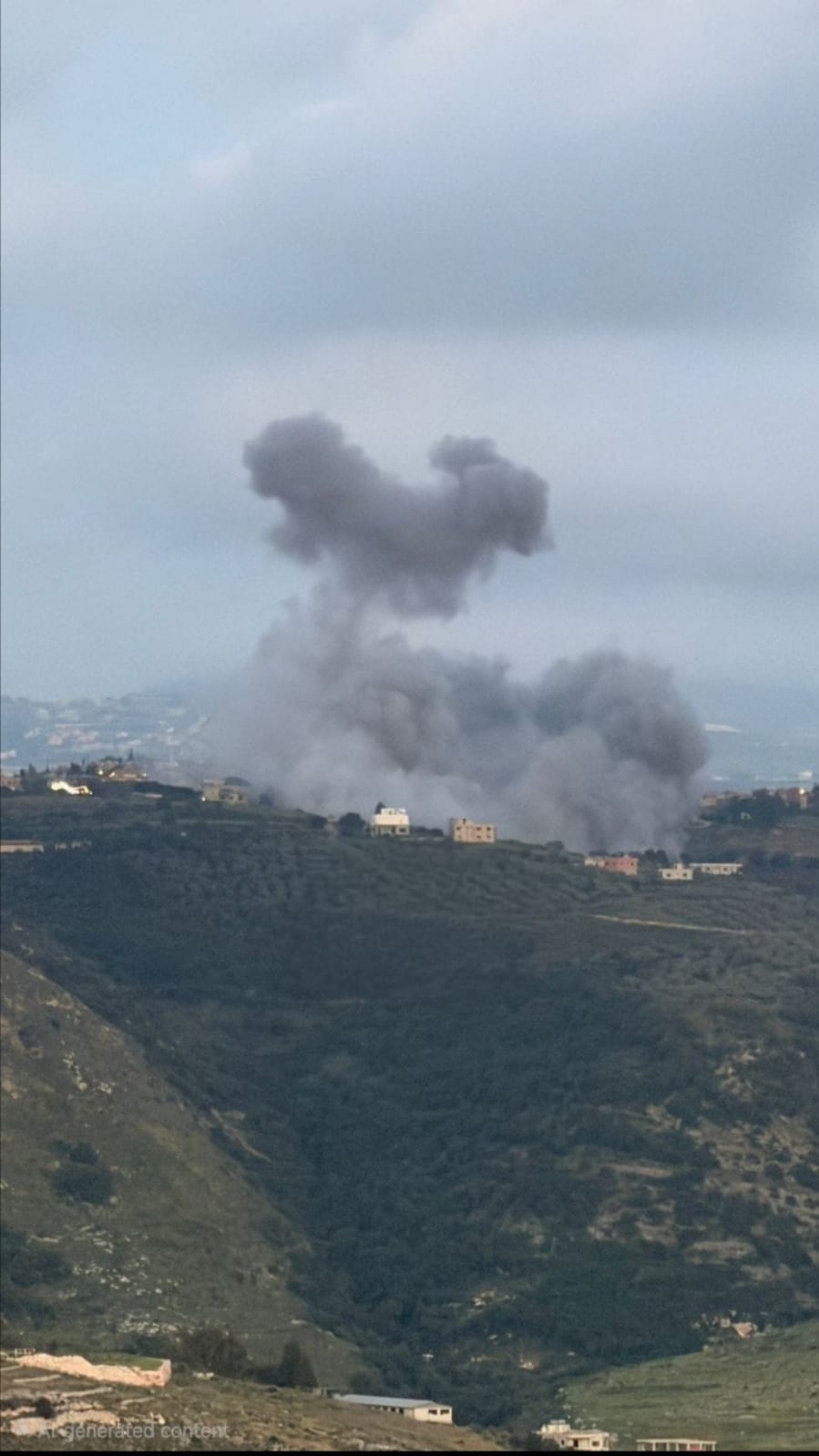 أفاد مراسل جزين تحكي جوني كيوان عن غارة على فرون منذ قليل