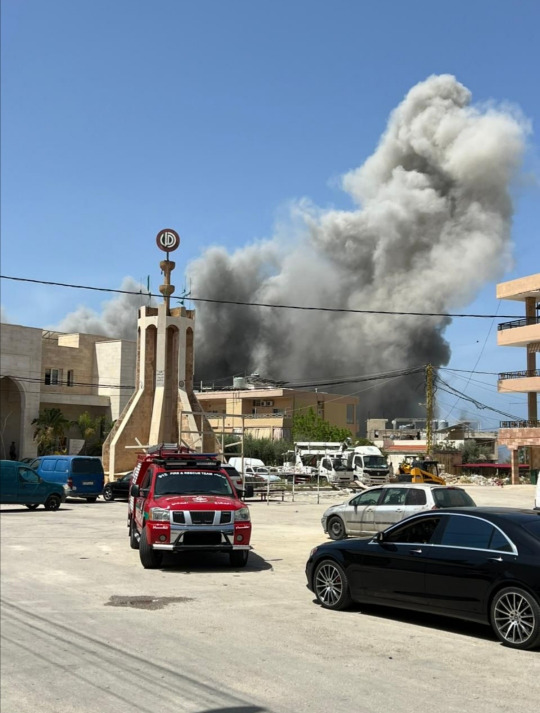 غارة على البرج الشمالي