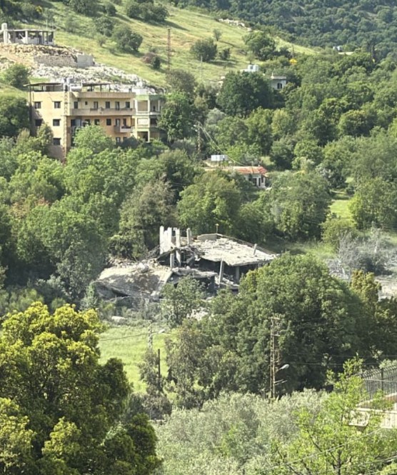 المنزل المستهدف في مليخ
