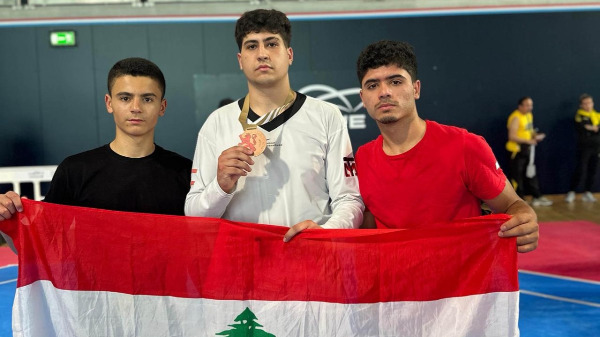 برونزية لشربل رعد في تايكواندو لوكسمبورغ