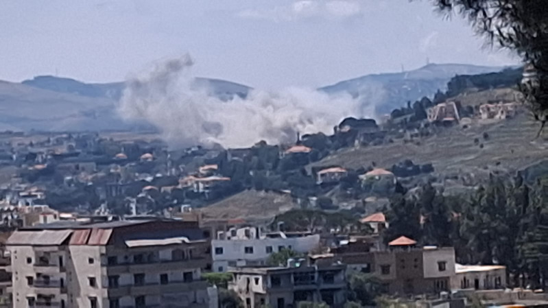 غارة على النبطية الفوقا