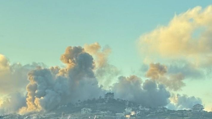غارة إسرائيلية استهدفت بلدة بلاط قضاء مرجعيون