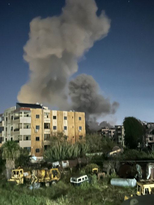 غارة تستهدف منطقة الحوش في صور