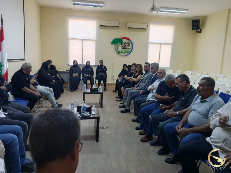 رابطة مخاتير قضاء جزين توحّد أبناء القضاء في مجلس عزاء الشهيد مختار الريحان علي بديع حسين برو