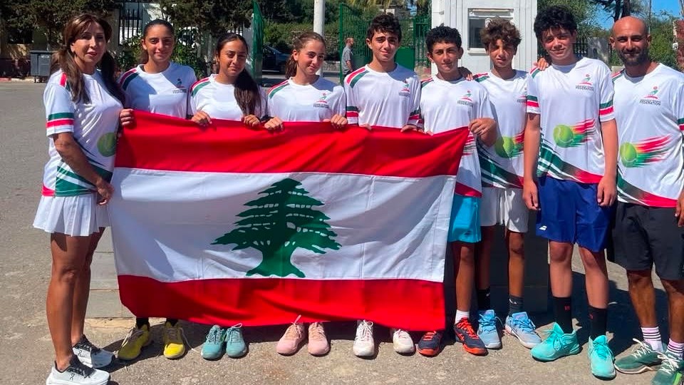 ميداليات للبنان في البطولة العربية للتنس تحت 14 سنة