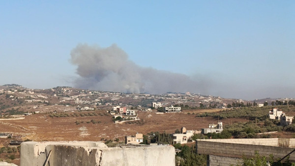حريق كبير في ميس الجبل لم تحدد أسبابه بعد