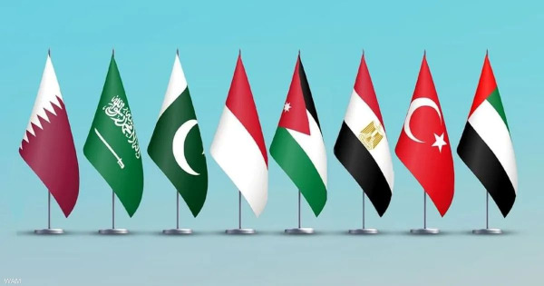 بيان مشترك: مصر والأردن والإمارات وقطر وإندونيسيا والسعودية وتركيا وباكستان تندد برفض إسرائيل خطة ترامب بشأن غزة