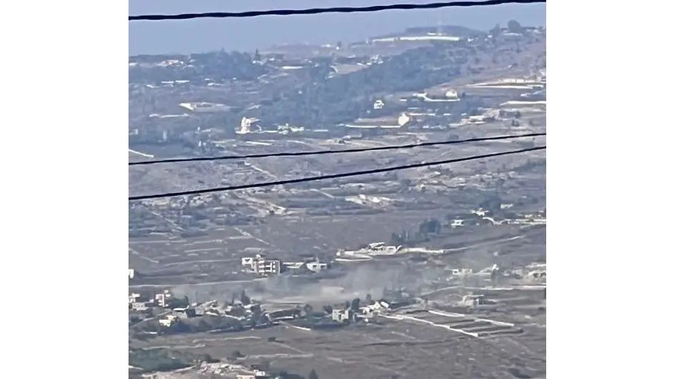 مدفعية العدو قصفت محيط حولا