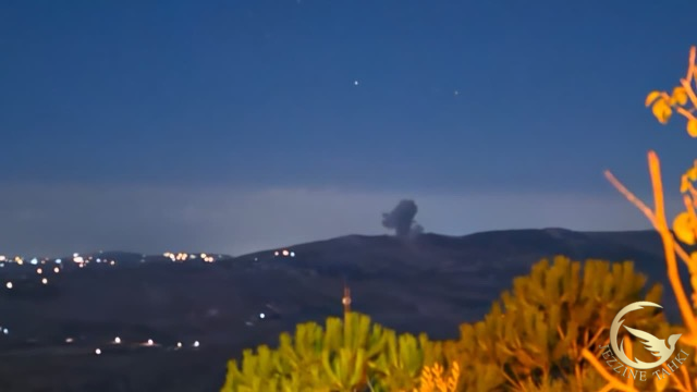 افاد مراسل جزين تحكي لطف الله ضاهر عن غارة على النبطية الفوقا