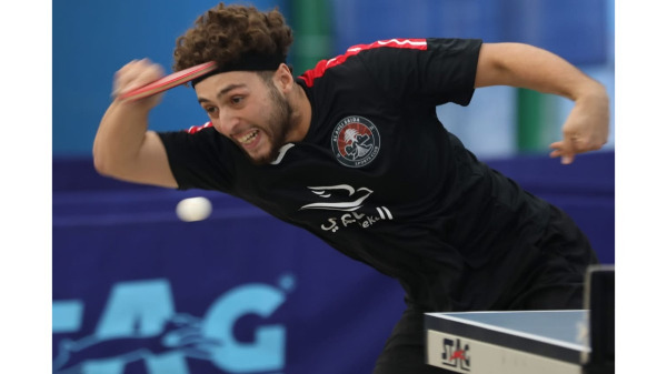 سعد الدين الهبش بطل لبنان لفردي الرجال في كرة الطاولة